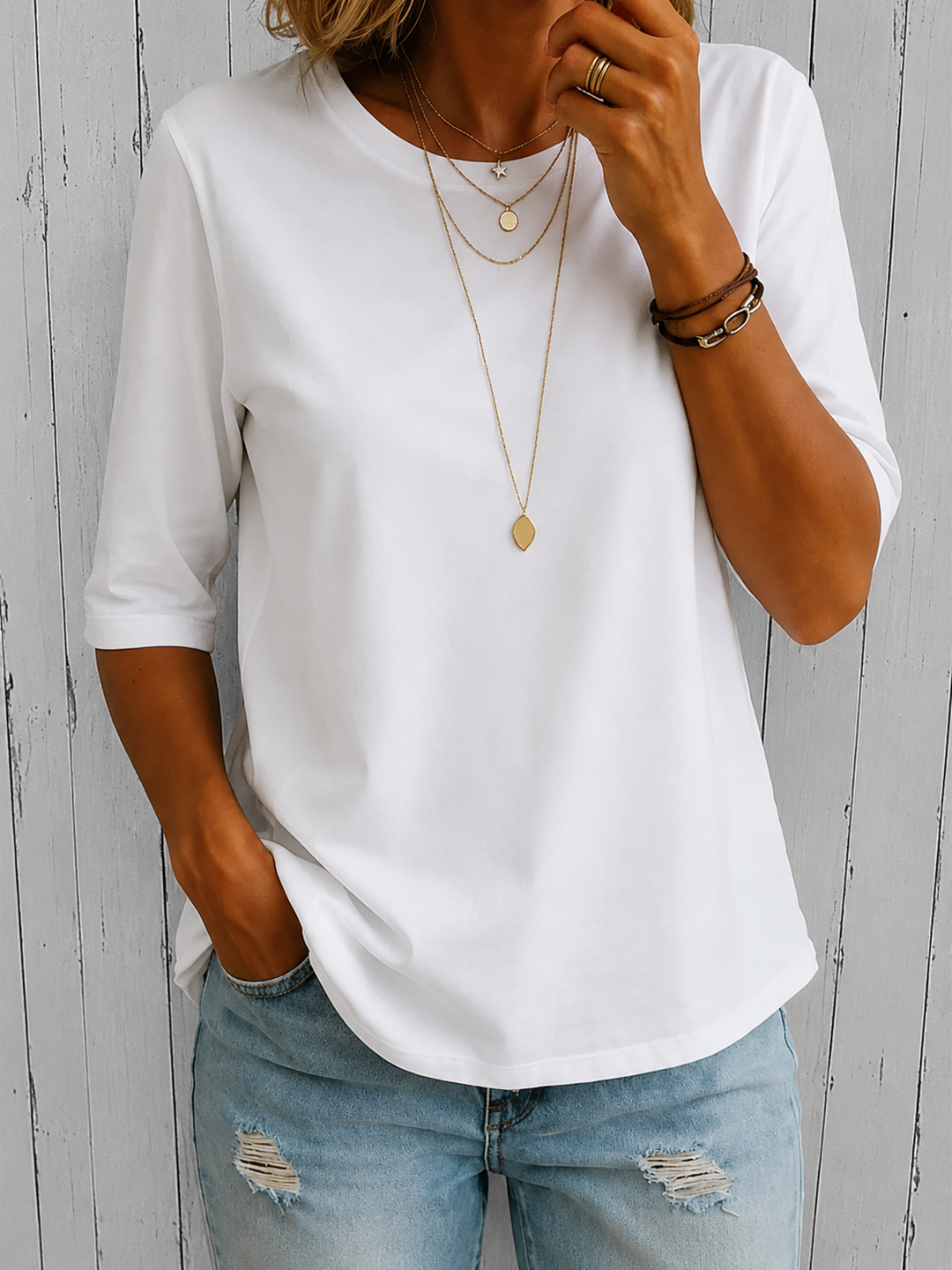 Calvera | Maglia Comfort da Donna con Copertura