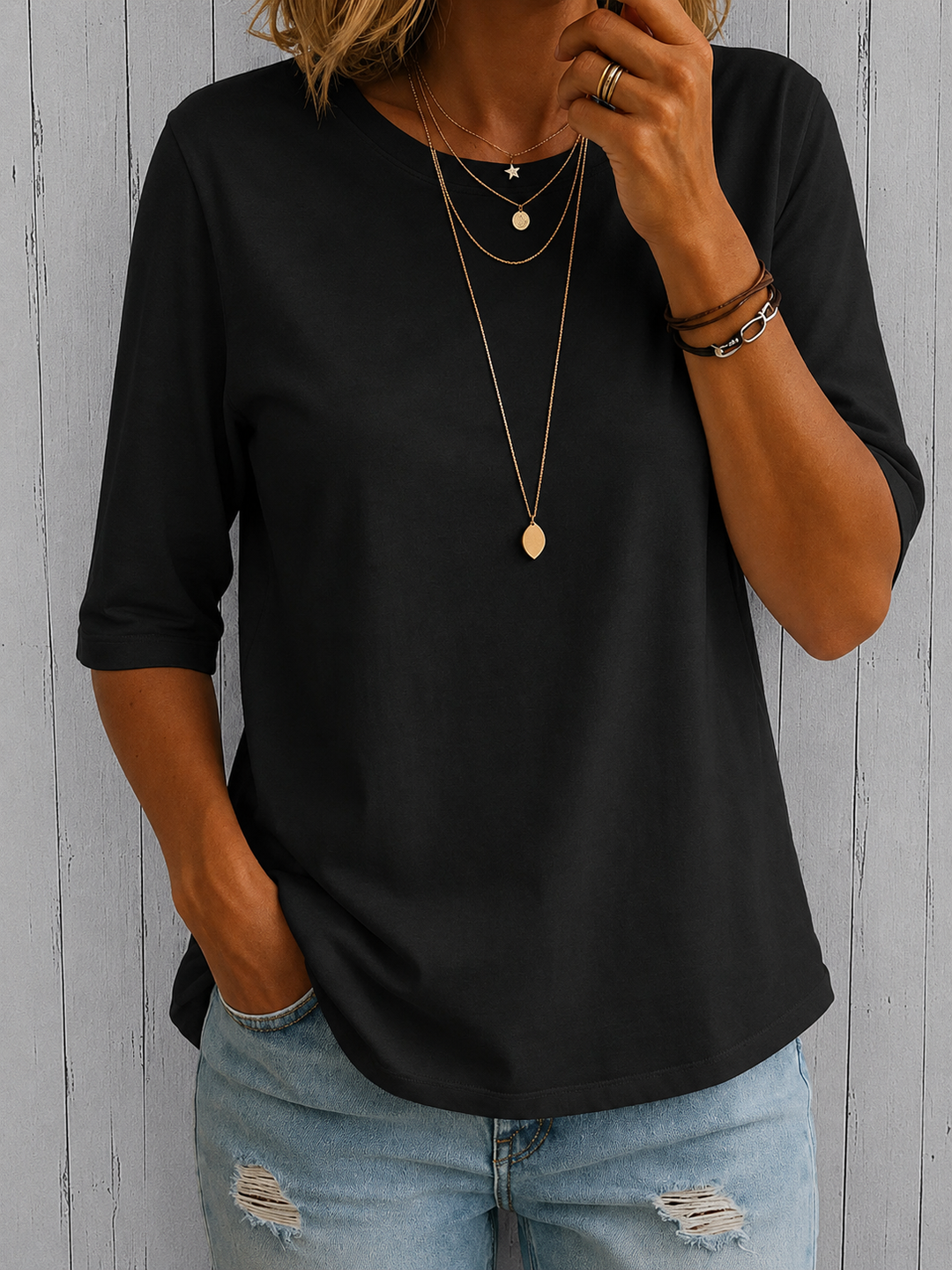 Calvera | Maglia Comfort da Donna con Copertura