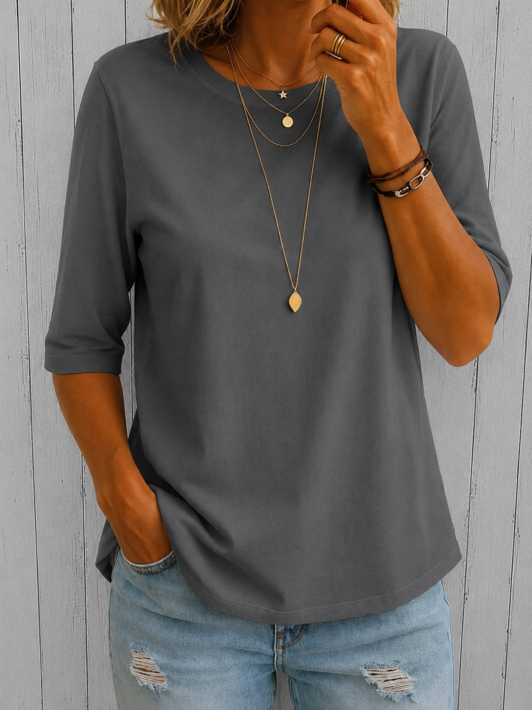 Calvera | Maglia Comfort da Donna con Copertura
