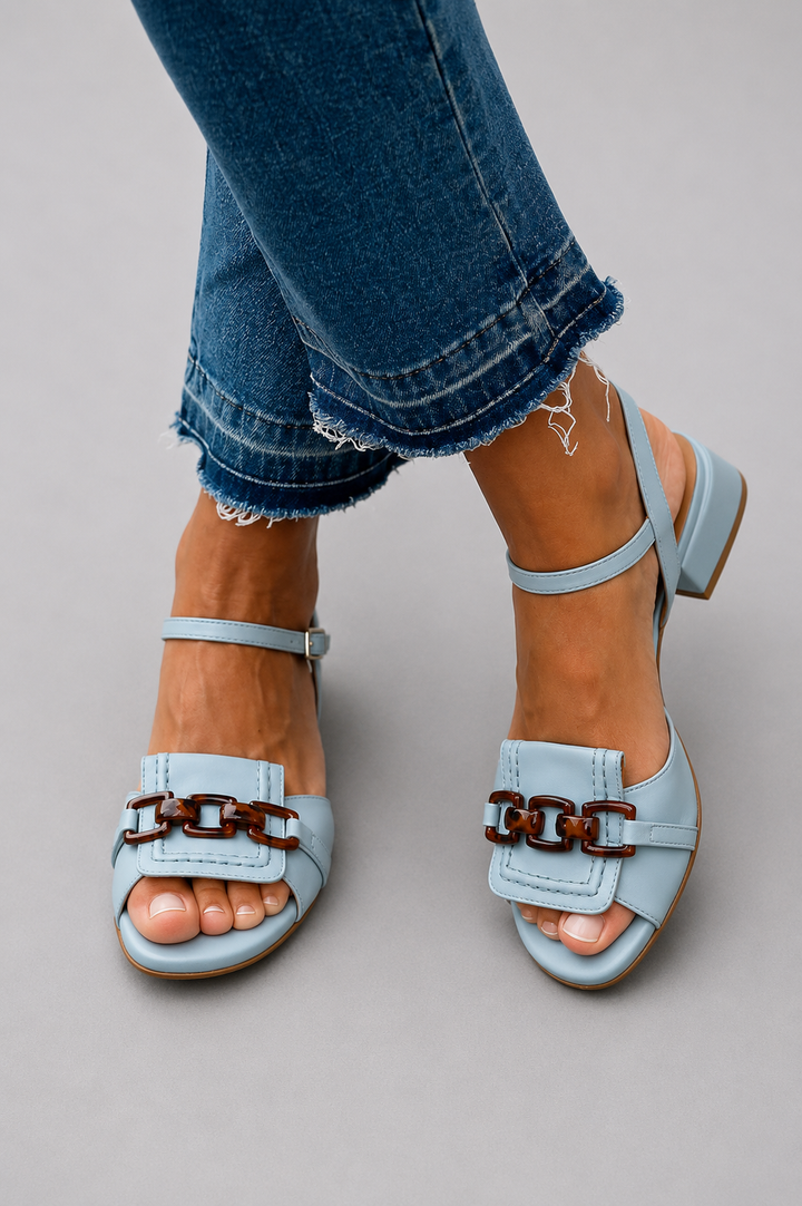 Azzurra | Sandali Eleganti d'Ispirazione Costiera