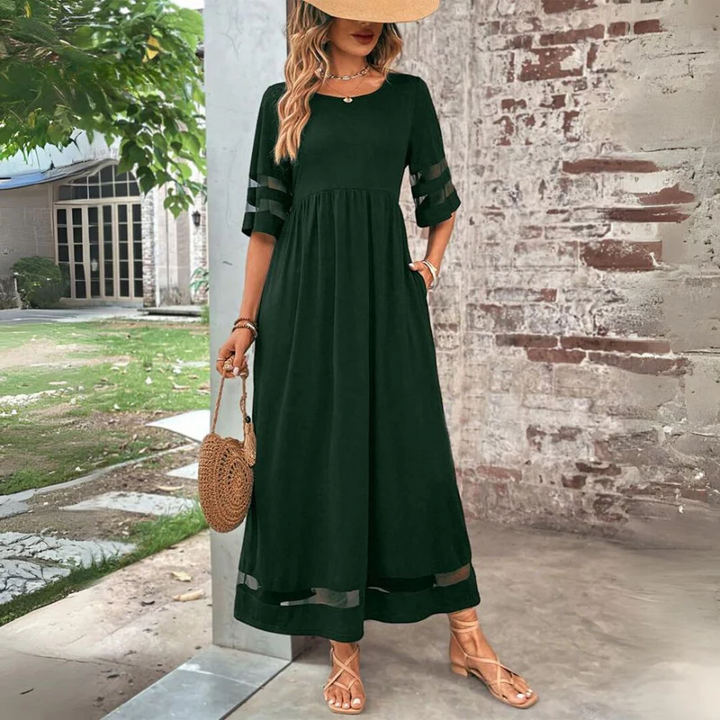Cerelia | Elegante Abito Midi Modellante da Donna